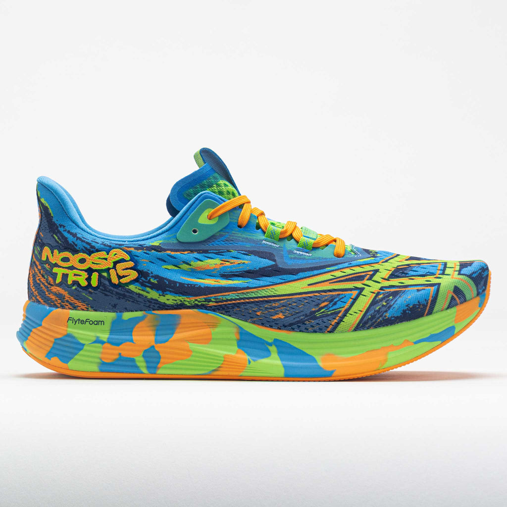 ASICS Noosa Tri 15 Men's  Watersvape/Electric Lime