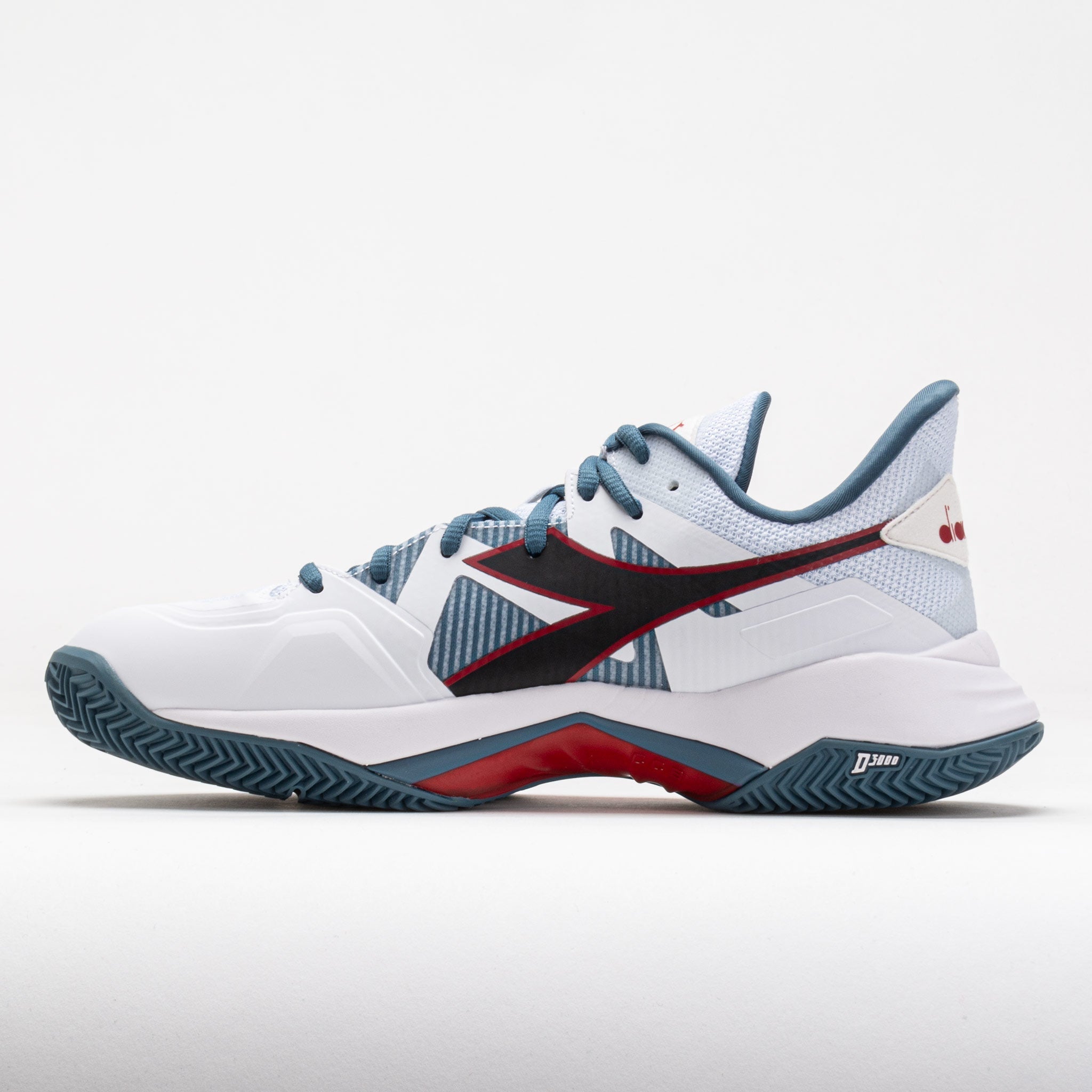 Diadora B.Icon 2 Clay Men's  White/Oceanview/Salsa