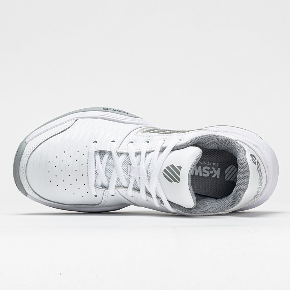 K-Swiss Court Express Women's  White/Highrise/Silver