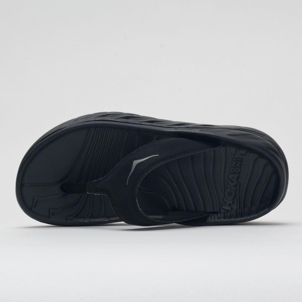 Hoka One One Ora Recovery Flip Women's  Black/Dark Gull Gray