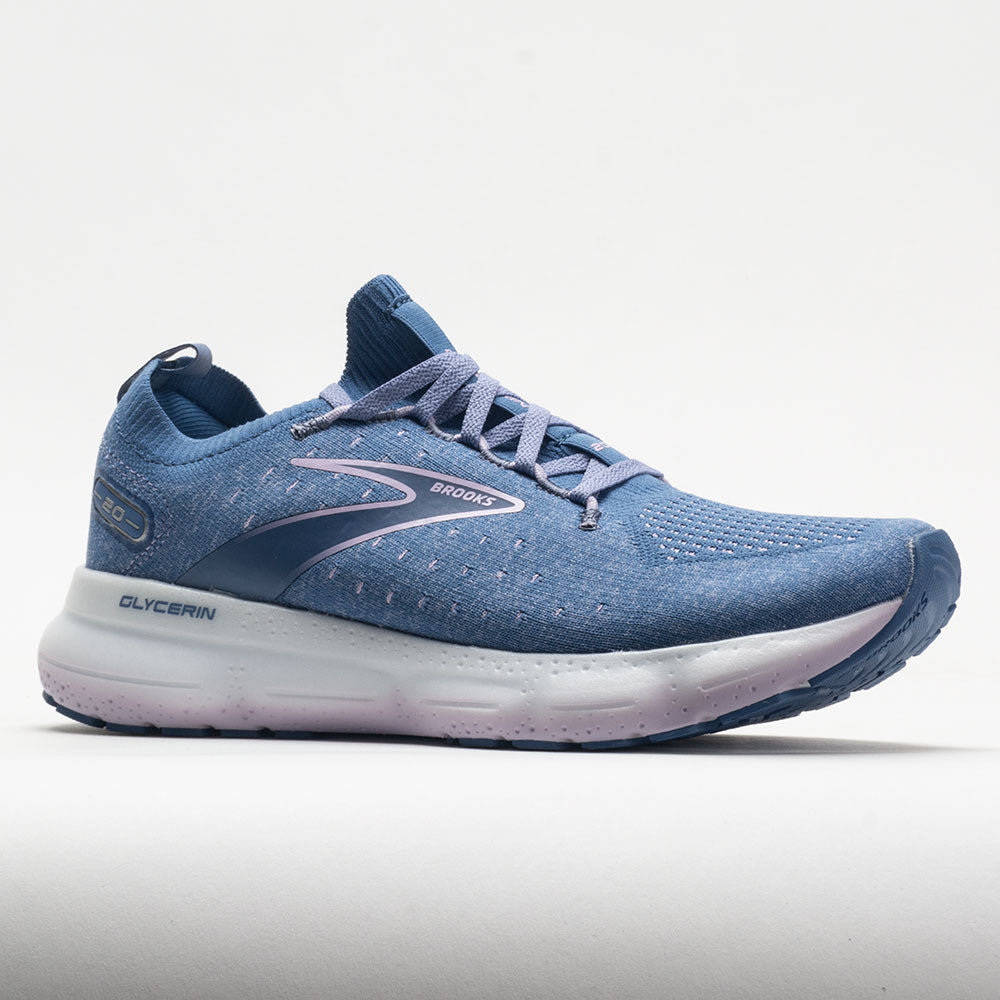 Brooks Glycerin StealthFit 20 Women's  Blue/Pastel Lilac/White