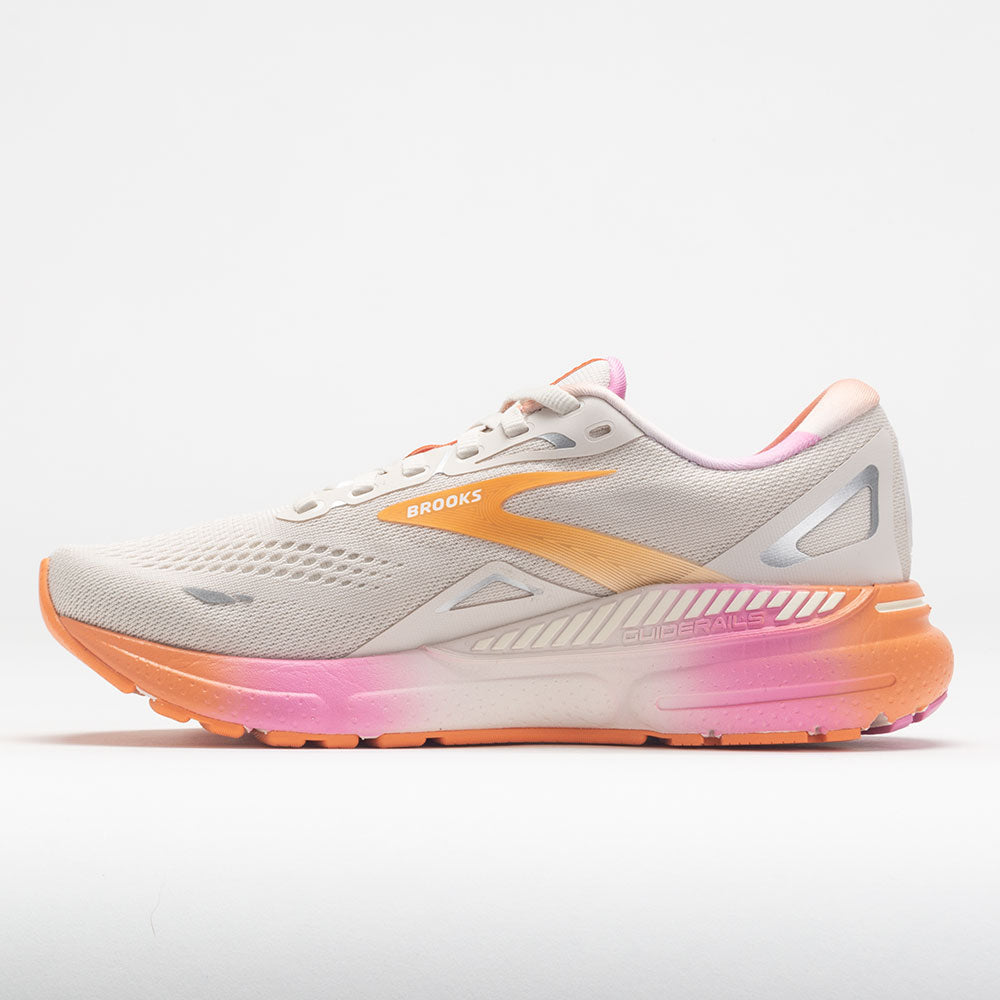 Brooks Adrenaline GTS 23 Women's  White Sand/Sunset/Fuchsia