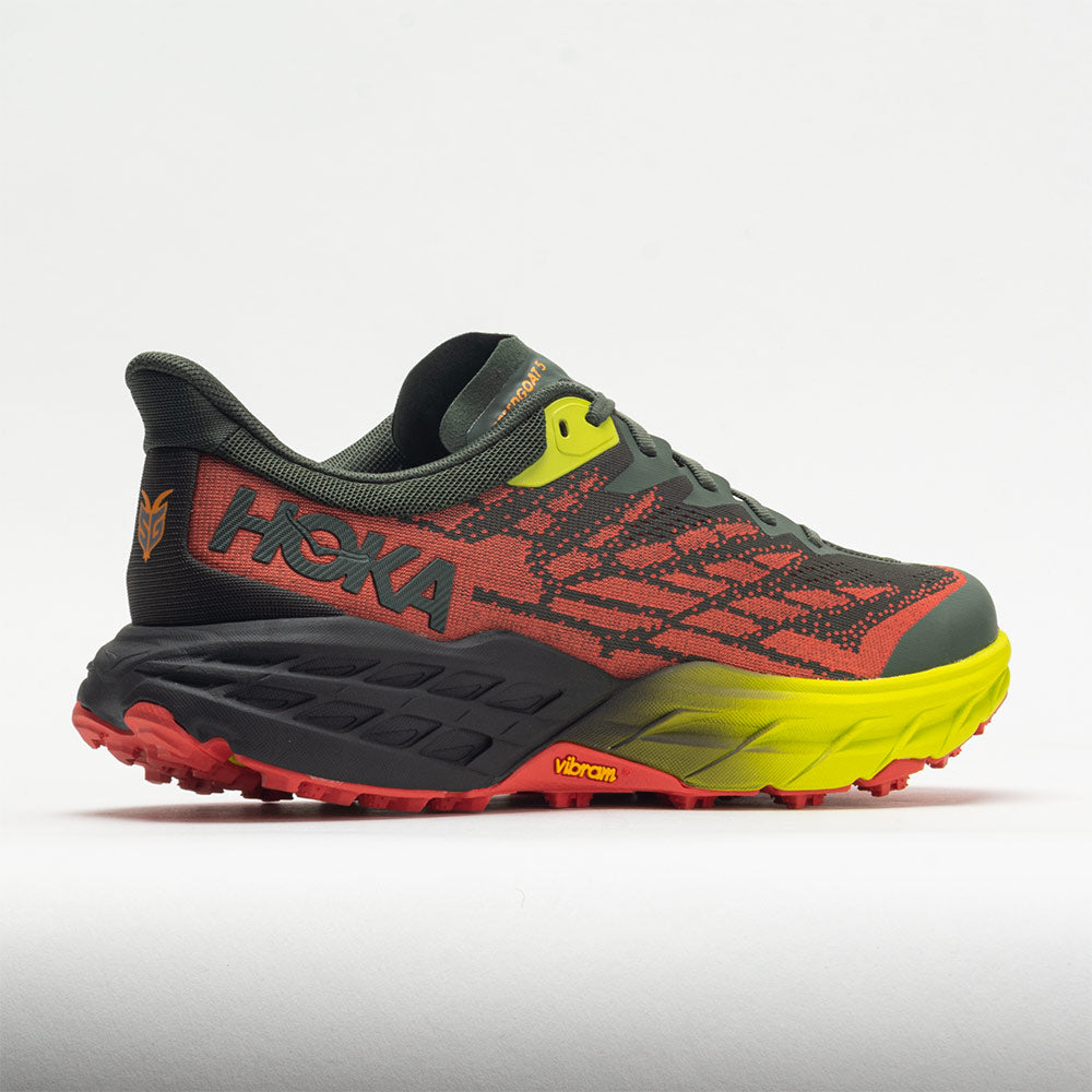 HOKA Speedgoat 5 Men's  Thyme/Fiesta