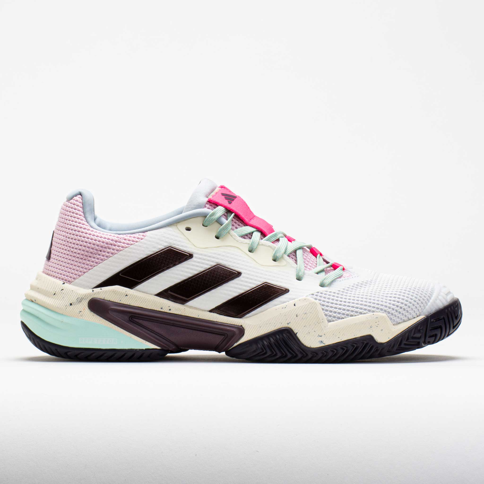 adidas Barricade 13 Men's  Crystal White/Aurora Metallic/Semi-Green
