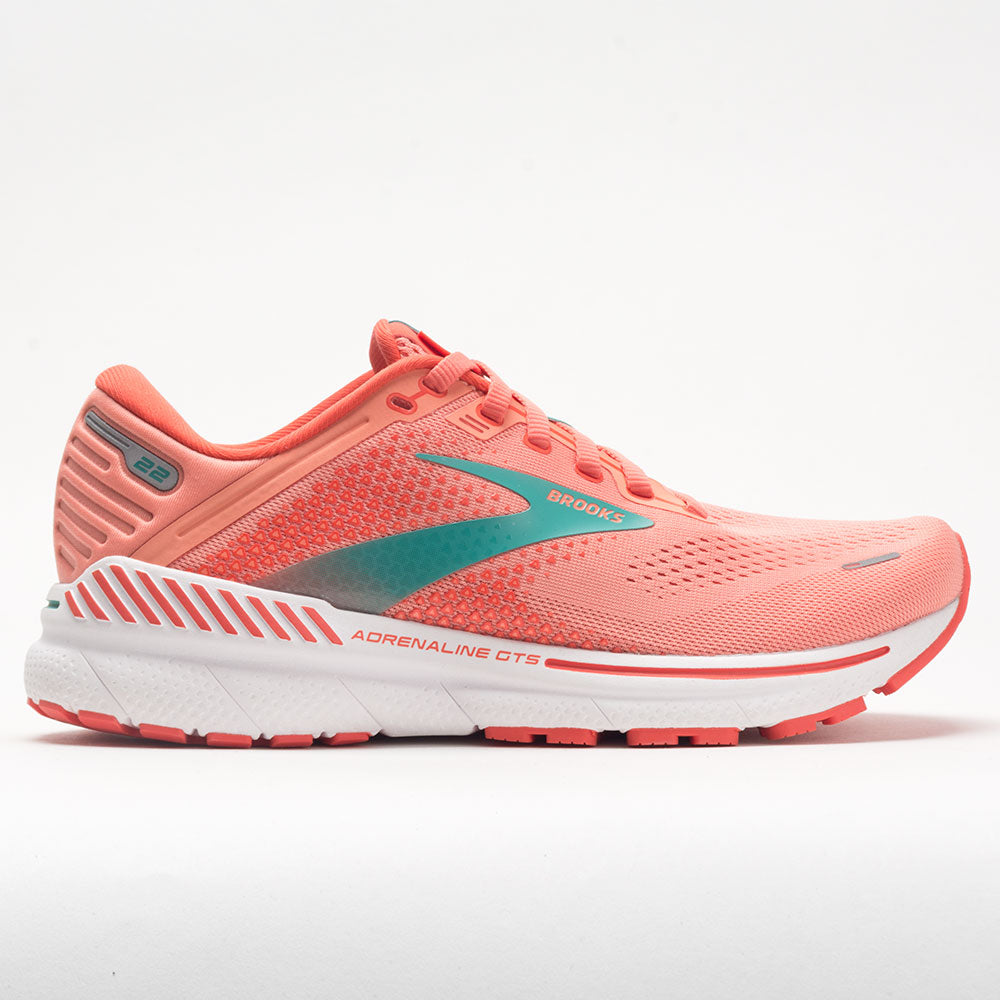 Brooks Adrenaline GTS 22 Women's  Coral/Latigo Bay/White