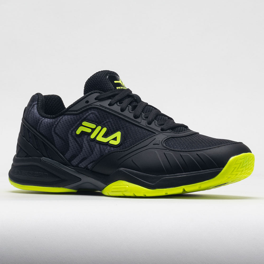 Fila Volley Zone Men's  Black/Castlerock/Safety Yellow