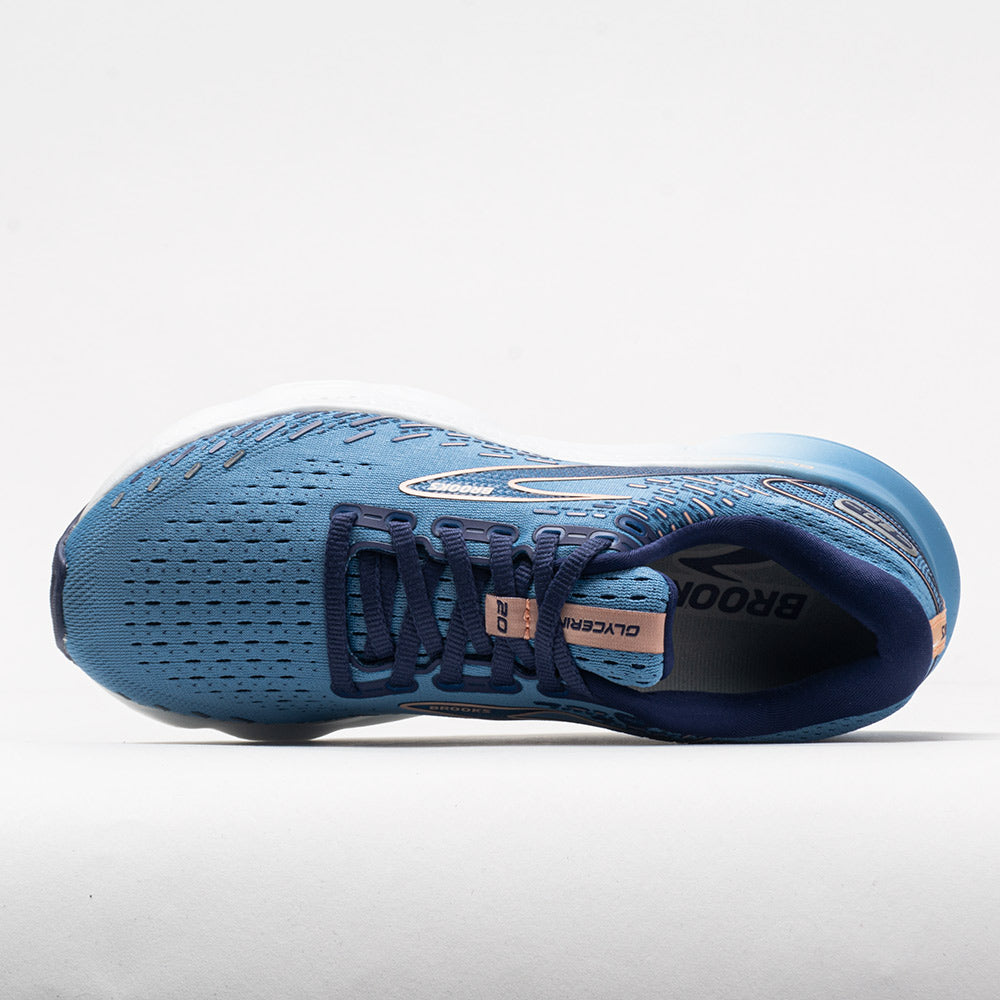 Brooks Glycerin 20 Women's  Blissful Blue/Peach/White