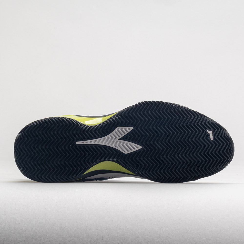 Diadora Blushield Torneo 2 Clay Men's  White/Deja Vu Blue/Black