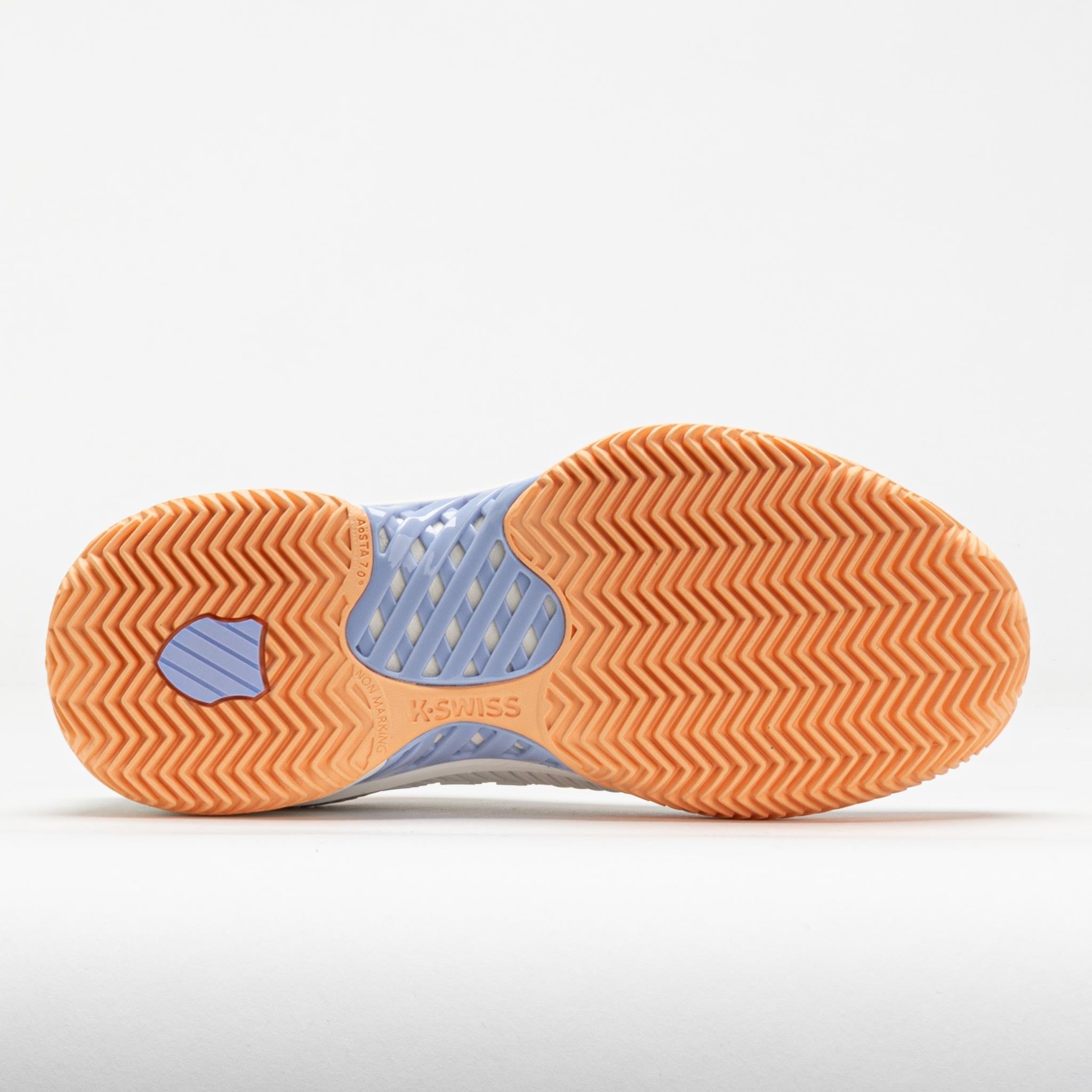 K-Swiss Hypercourt Express 2 Clay Women's  White/Peach Fuzz/Heather