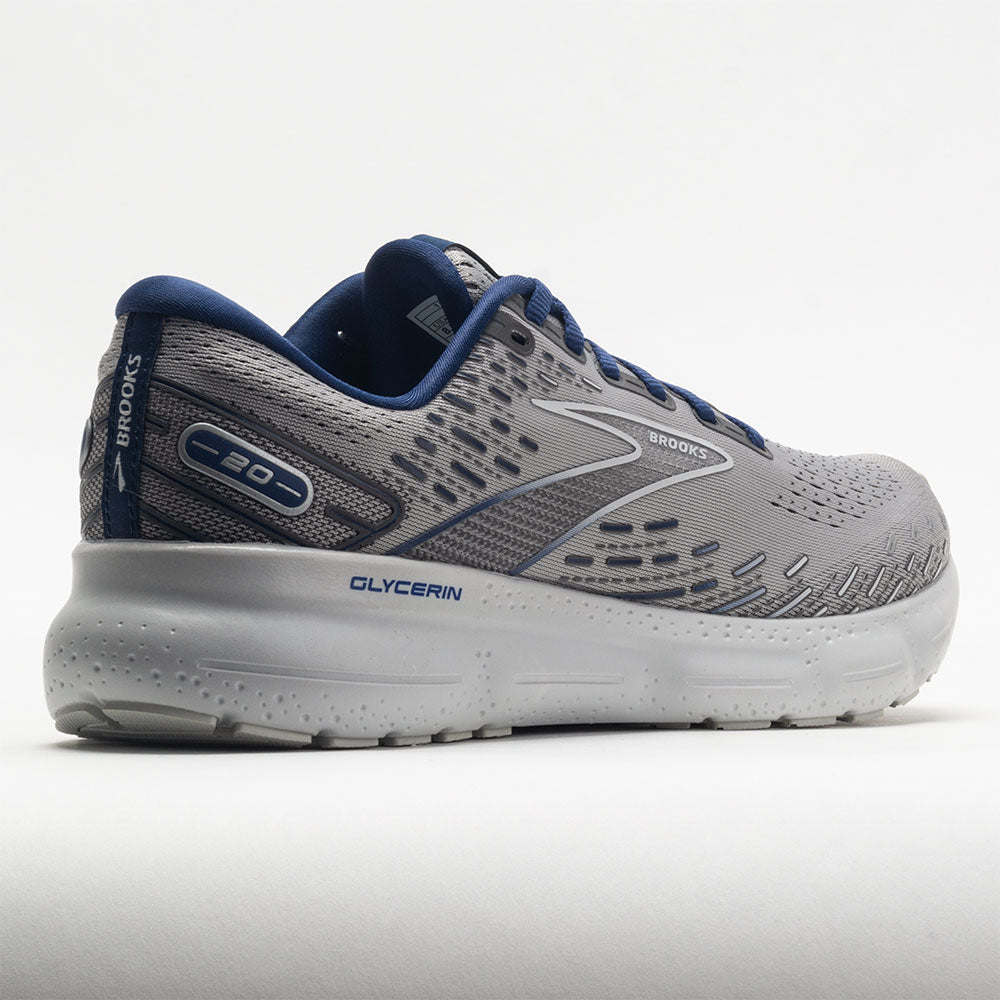 Brooks Glycerin 20 Men's  Alloy/Grey/Blue Depths