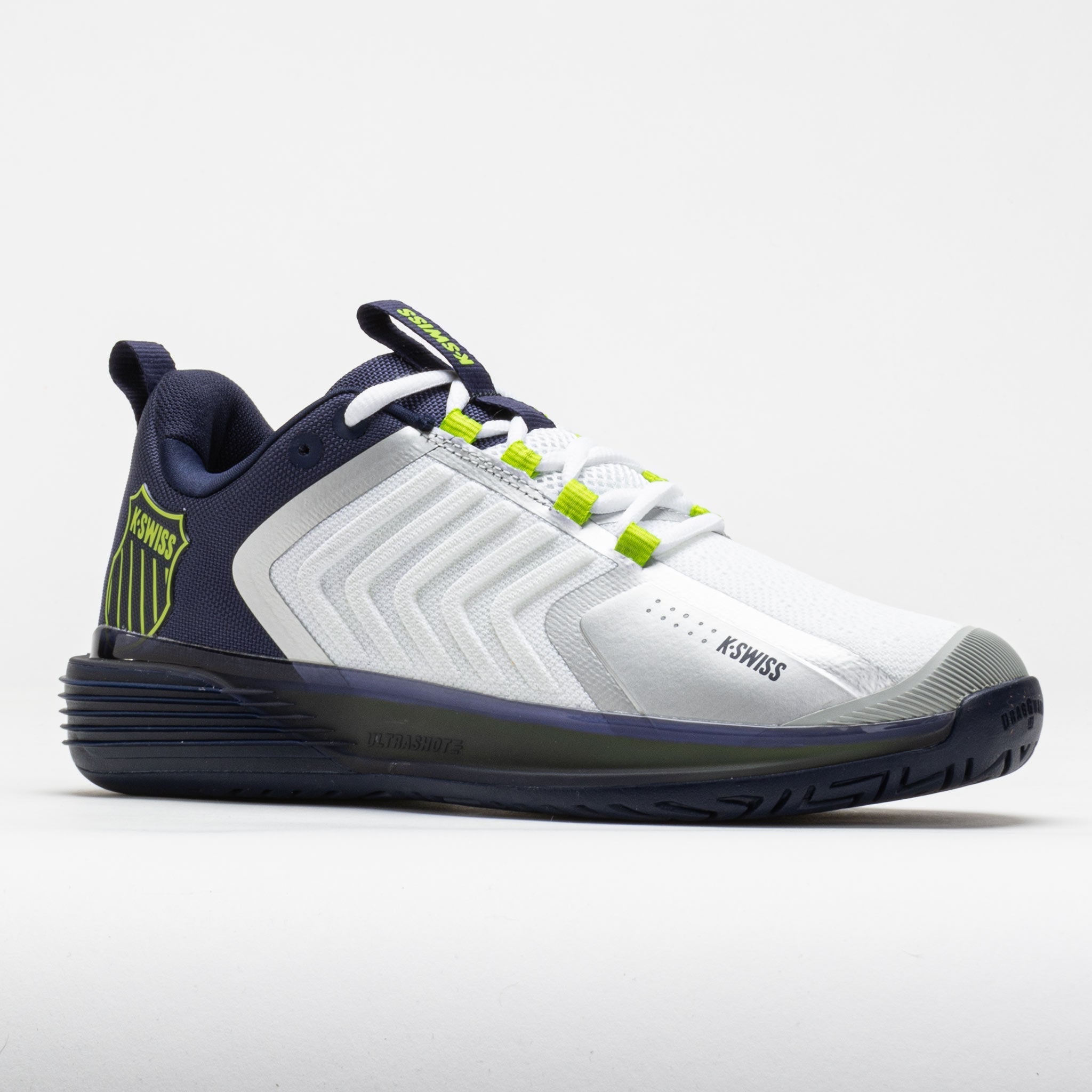 K-Swiss Ultrashot 3 Men's  White/Peacoat/Lime Green