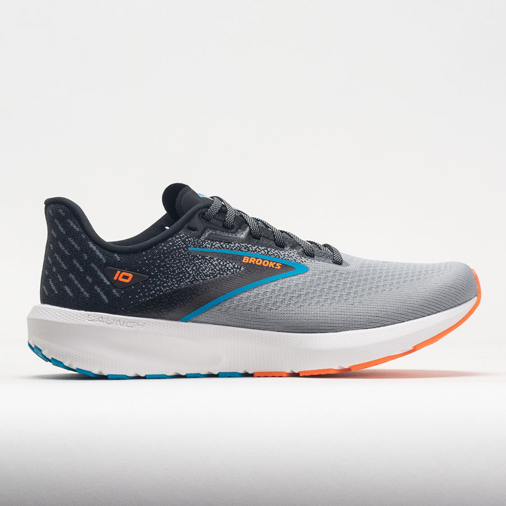 Brooks Launch 10 Men's  Black/Grey/Orange Clown Fish