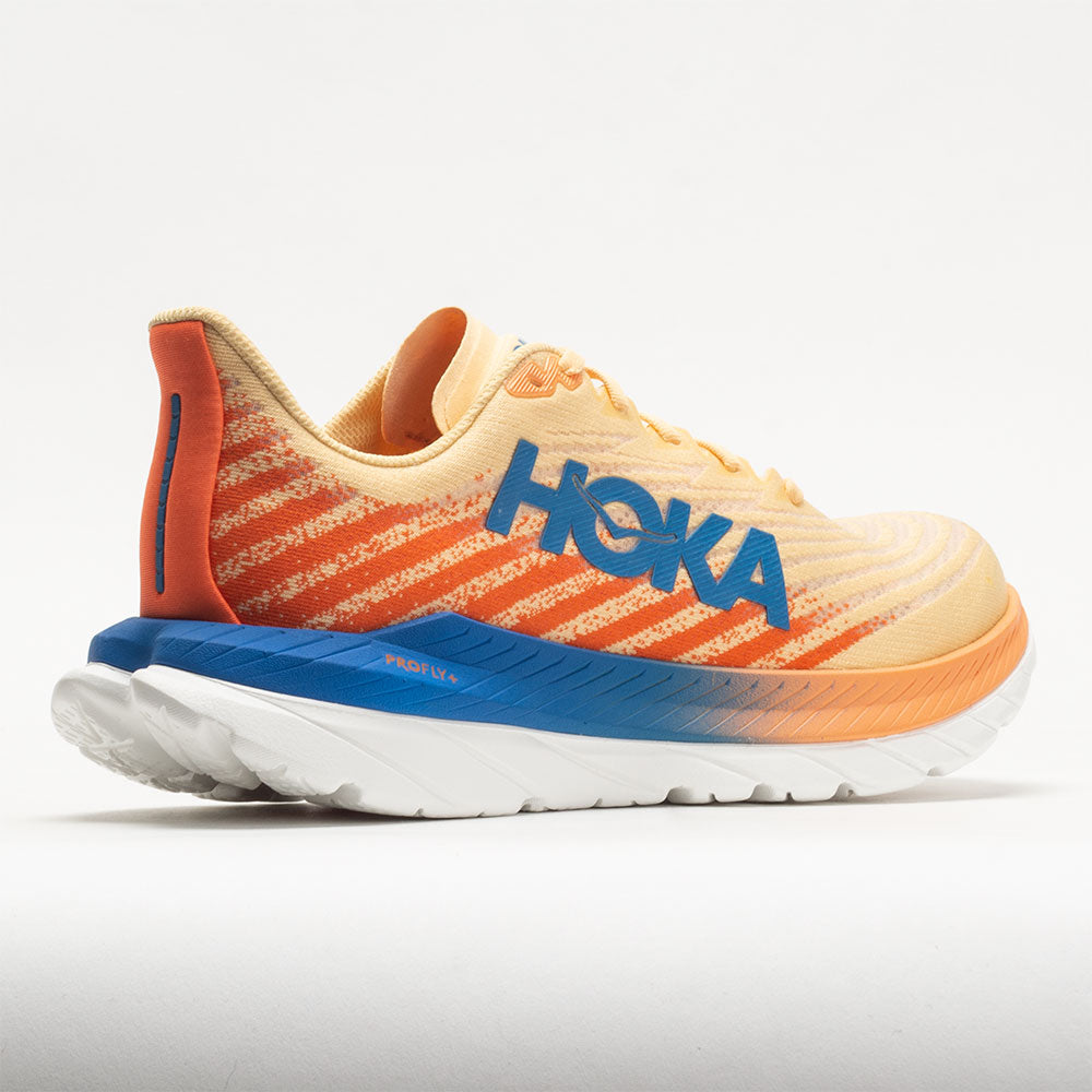 HOKA Mach 5 Men's  Impala/Vibrant Orange